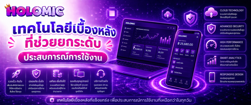 เทคโนโลยีเบื้องหลังที่ช่วยยกระดับประสบการณ์การใช้งาน (4)