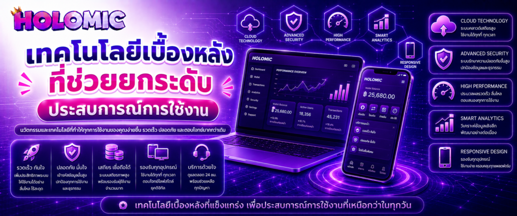 เทคโนโลยีเบื้องหลังที่ช่วยยกระดับประสบการณ์การใช้งาน (7)
